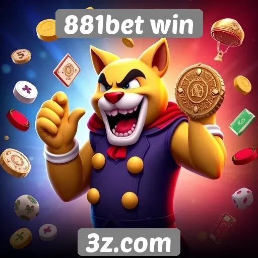 Diversidade de jogos disponíveis na plataforma 881bet win