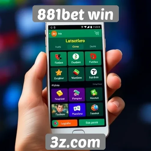 Revisão das funcionalidades do aplicativo móvel 881bet win