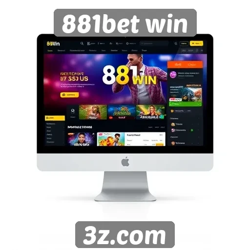 Análise da interface do usuário do site 881bet win
